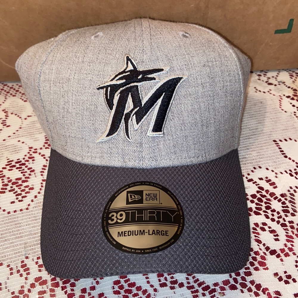 Miami Marlins Grey Hat medium/large